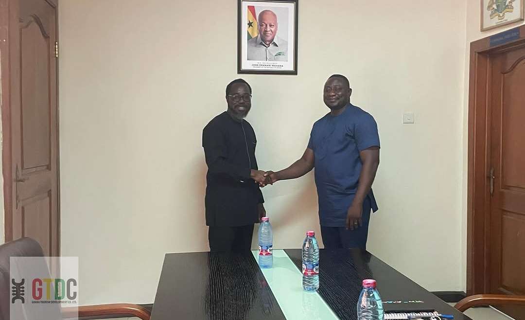 The Acting Director of Hotel catering and Tourism Training Institute (HOTCATT), Mr. Eric Kofi Afornorpe, paid a courtesy visit to the Ghana Tourism Development Company (GTDC)